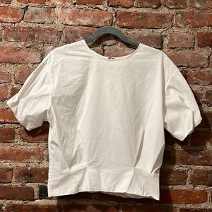 Alice and Olivia White Blouse